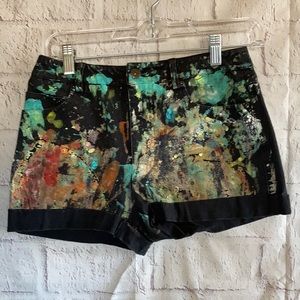 Eric Jeans Painted Shorts Size 2